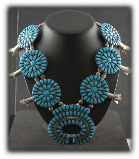 Zuni American Indian Necklace