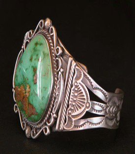 Vintage Navajo Turquoise Bracelet