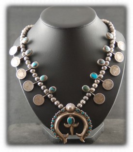 Vintage Bisbee Turquoise Necklace