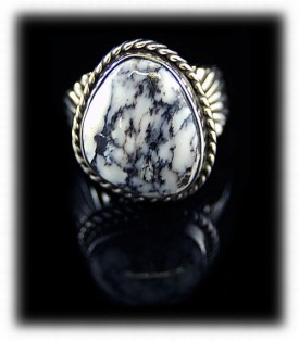 White Buffalo Spiderweb Turquoise Jewelry