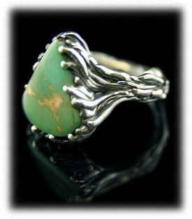 Ring, Ladies Manassa Turquoise Ring