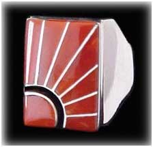 Zuni Inlay jewelry  Ring 