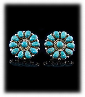 Zuni Turquoise Earrings