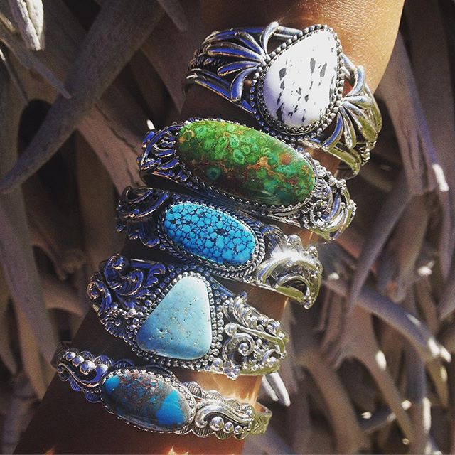 Handmade Turquoise Bracelets by Durango Silver Company