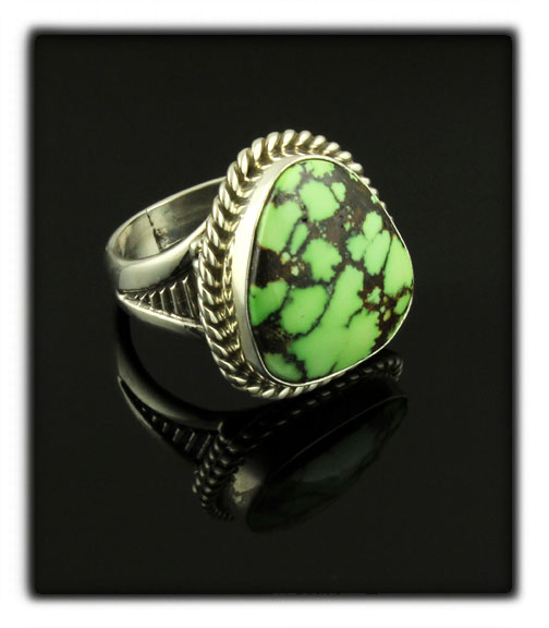 Tibetan Turquoise Men's Ring