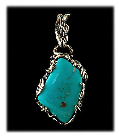 Blue Turquoise Pendants