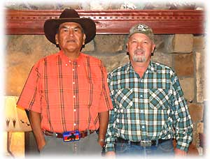 Richard Begay and John Hartman
