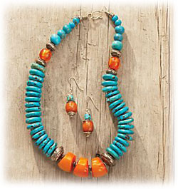 Vivid Blue Tibetan Turquoise